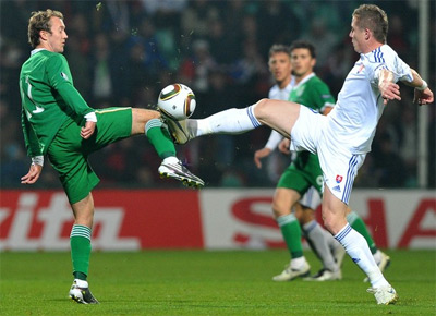 Aiden McGeady и Stanislav Sestak