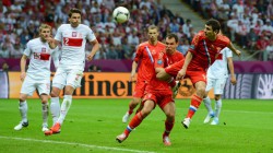 Алан Дзагоев забил единственный гол россиян в матче с поляками