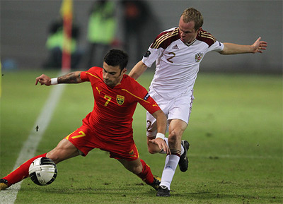 Македония - Россия, 0:1