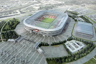 Таким стадион "Спартак" в Тушине из проекта должен стать к декабрю 2013 года.