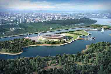 Так к 2017 году должен выглядеть стадион в Нижнем Новгороде.
